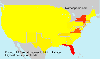 Surname Seenath in USA Surname Seenath in USA