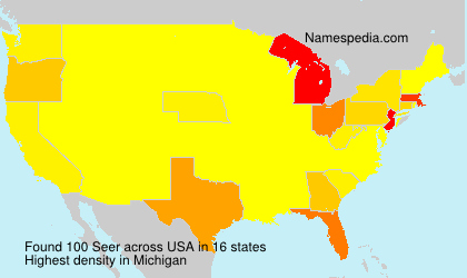 Surname Seer in USA Surname Seer in USA