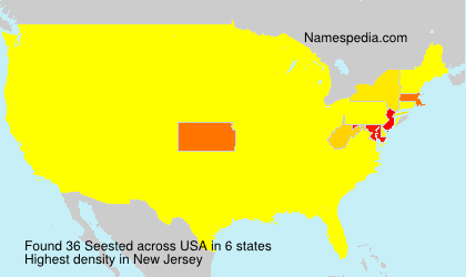 Surname Seested in USA Surname Seested in USA