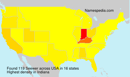 Surname Seewer in USA Surname Seewer in USA