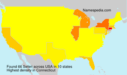 Surname Seferi in USA Surname Seferi in USA
