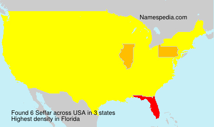 Surname Seffar in USA Surname Seffar in USA