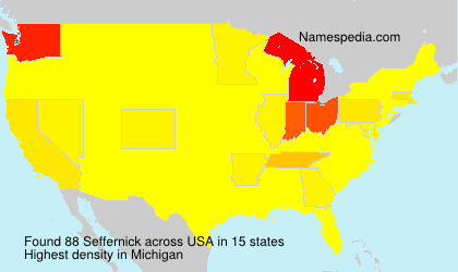 Surname Seffernick in USA Surname Seffernick in USA