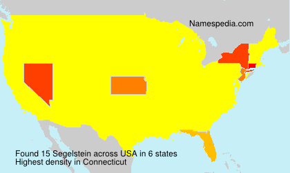 Surname Segelstein in USA Surname Segelstein in USA