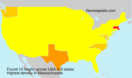 Surname Seghir in USA Surname Seghir in USA