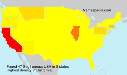 Surname Segil in USA Surname Segil in USA