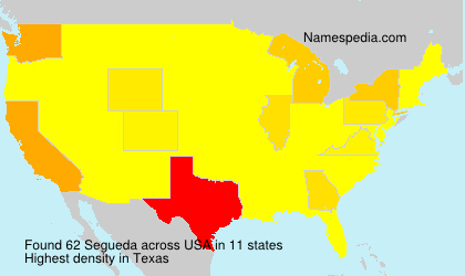 Surname Segueda in USA Surname Segueda in USA