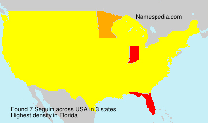 Surname Seguim in USA Surname Seguim in USA