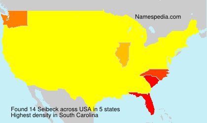 Surname Seibeck in USA Surname Seibeck in USA