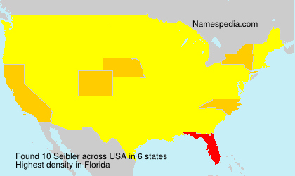 Surname Seibler in USA Surname Seibler in USA