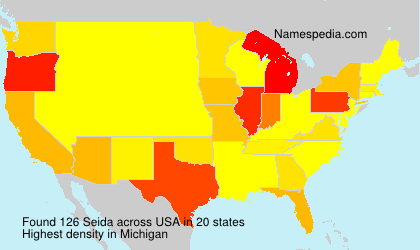 Surname Seida in USA Surname Seida in USA