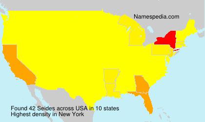 Surname Seides in USA Surname Seides in USA