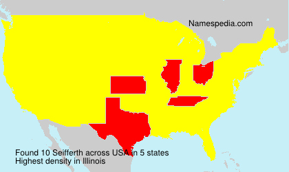 Surname Seifferth in USA Surname Seifferth in USA