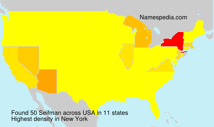 Surname Seifman in USA Surname Seifman in USA