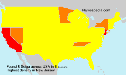 Surname Seiga in USA Surname Seiga in USA