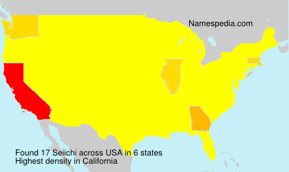 Surname Seiichi in USA Surname Seiichi in USA