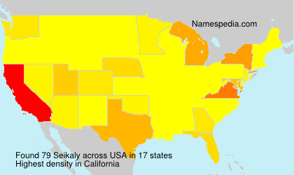 Surname Seikaly in USA Surname Seikaly in USA
