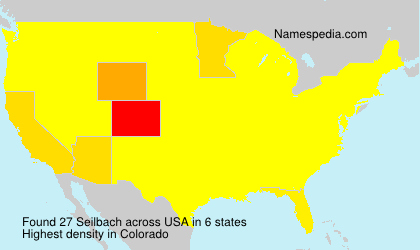 Surname Seilbach in USA Surname Seilbach in USA