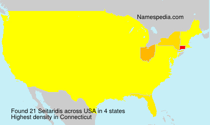 Surname Seitaridis in USA Surname Seitaridis in USA