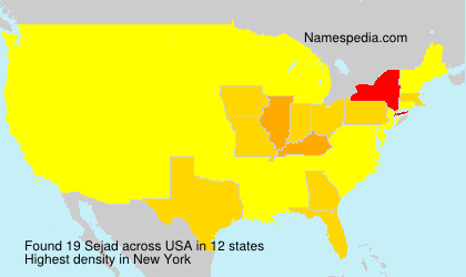 Surname Sejad in USA Surname Sejad in USA