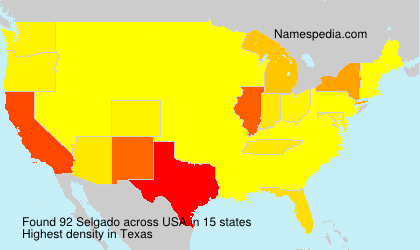 Surname Selgado in USA Surname Selgado in USA