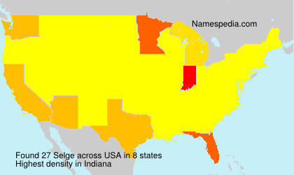 Surname Selge in USA Surname Selge in USA