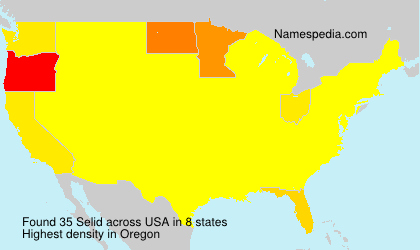 Surname Selid in USA Surname Selid in USA
