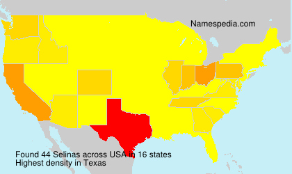 Surname Selinas in USA Surname Selinas in USA