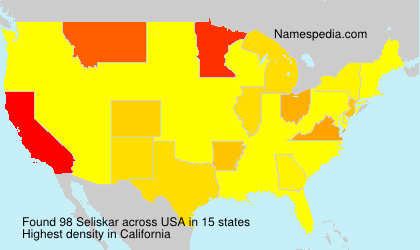 Surname Seliskar in USA Surname Seliskar in USA