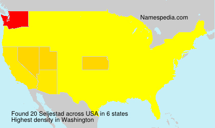Surname Seljestad in USA Surname Seljestad in USA