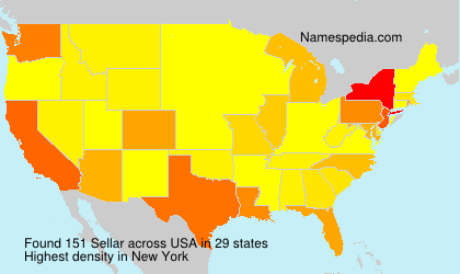 Surname Sellar in USA Surname Sellar in USA