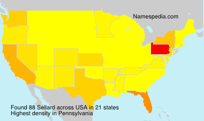Surname Sellard in USA Surname Sellard in USA