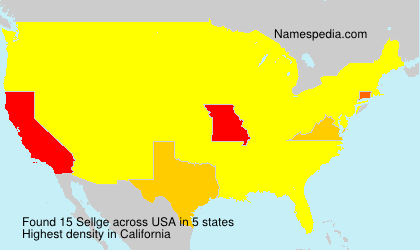 Surname Sellge in USA Surname Sellge in USA