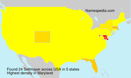Surname Sellmayer in USA Surname Sellmayer in USA