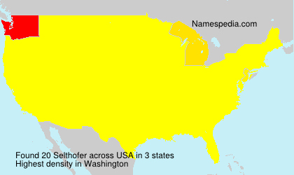 Surname Selthofer in USA Surname Selthofer in USA