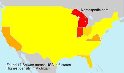 Surname Selwan in USA Surname Selwan in USA