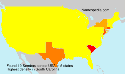 Surname Sembos in USA Surname Sembos in USA