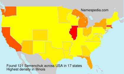 Surname Semenchuk in USA Surname Semenchuk in USA