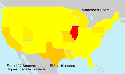 Surname Semens in USA Surname Semens in USA