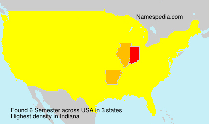 Surname Semester in USA Surname Semester in USA
