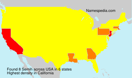 Surname Semih in USA Surname Semih in USA