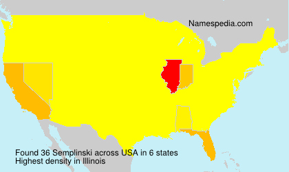 Surname Semplinski in USA Surname Semplinski in USA