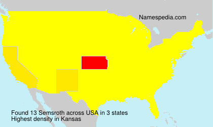 Surname Semsroth in USA Surname Semsroth in USA