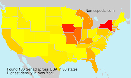Surname Senad in USA Surname Senad in USA