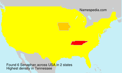 Surname Senaphan in USA Surname Senaphan in USA