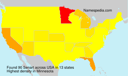 Surname Senart in USA Surname Senart in USA