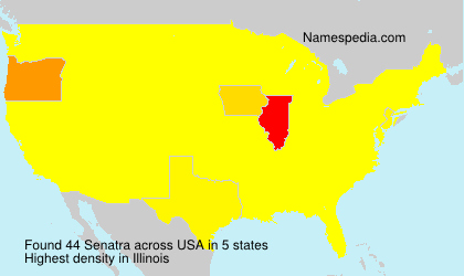 Surname Senatra in USA Surname Senatra in USA