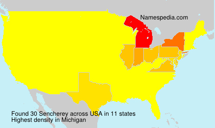 Surname Sencherey in USA Surname Sencherey in USA