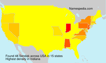 Surname Sendak in USA Surname Sendak in USA