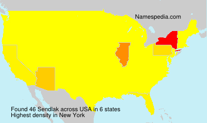 Surname Sendlak in USA Surname Sendlak in USA